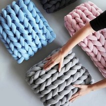 뿌쑤쑥 자이언트얀 뜨개질실 벨벳 뜨개질공방 굵은실 500g, 벨벳 자이언트얀, 짙은회색500g (벨벳)