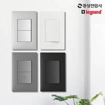 르그랑 아펠라 전기 전등 조명 인테리어 스위치 콘센트 커버 화이트 실버 마그네슘 블랙, 33.인터넷8P 2구+CATV2방