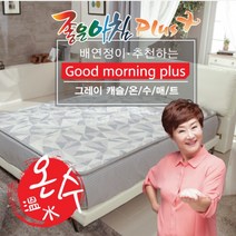 한일의료기(주) 그레이캐슬 온수매트 갬핑 차박 전자파없는 침대 물매트 카페트, 싱글