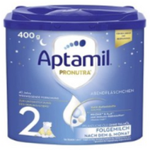 독일 압타밀 숙면분유 밤분유 400g 최대 12통, 8통