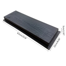 모조 나뭇결 DIY 경로 메이커 포장 시멘트 벽돌 금형 스테핑 포장 도로 콘크리트 금형 직송, 02 3