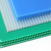 벽 플라베니아 PVC 보양재 5장 플라스틱골판지 단프라패드 폴리베니아 이사, 플라베니아 보양재 블루 5개