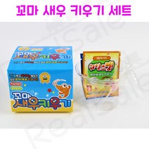 리얼세일(Realsale) 꼬마 새우키우기/꼬마 새우 키우기/새우키우기/씨몽키, 240개큰박스
