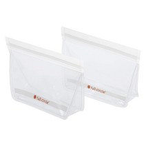 Full Circle 집 턱 리유저블 스낵 백 지퍼백, 1개