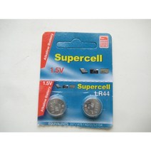 [슈퍼셀/LR44/버튼형건전지]1.5V LR44건전지[2알]