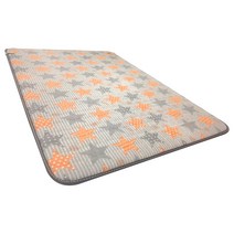 부강 이불형 두툼한 전기매트, 미니싱글 - 04옐로우스타