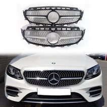 벤츠 W213 다이아몬드 그릴 E클래스 E250 E300 E350, Diy장착 블랙