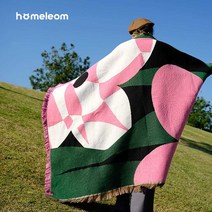 소파 담요 캠핑 담요 Homeleom 붉은 잉어 오케스트라 소파 커버