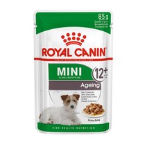 85g x 12개 로얄캐닌 소형견 12세이상 노령견 노화건강 습식파우치