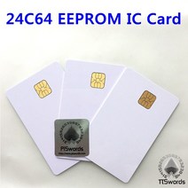 스마트 카드 보안 메모리 EEPROM 블랭크 연결 IC AT24C64 ISO7816, 한개옵션0, 한개옵션0