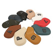 골프채커버 아이언통커버주머니 자석아이언커버 웨지커버 아이언덮개 아이언커버세트, b 다이빙 재료 10개