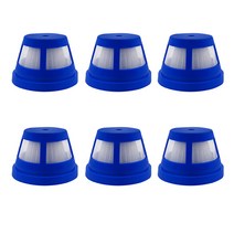 6 PCS 진공 청소기 필터 HEPA 용 EUFY H11 핸드 헬드 진공 청소기 예비 부품 필터 교체, 보여진 바와 같이, 하나