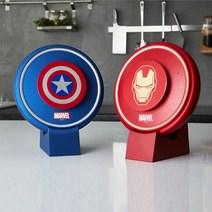 에어텍 마블 무선 공기청정기 아이언맨 캡틴아메리카, 아이언맨(레드)