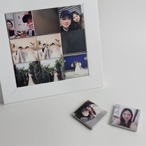 포토타일마그넷 주문제작, 무광