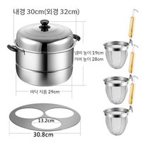 업소용 건지기 업소용해면기 해면기 면 우동 국수, 3구 냄비 + 3구