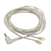 이어폰 신제품 Shure SE215 SE315 SE846 이어폰 용 마이크 케이블 MMCX SE535 교체용 실버 도금 케이블 아이폰 안드로이드용, 3. Microhone cable