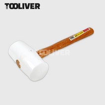 툴리버 타일 연질 고무망치 타일 미장 목공 조립 작업 전문가용, 특대 70mm, 1개