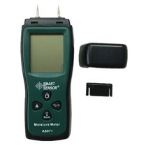 곡물 수분 측정기SmartSensor-AS971 휴대용 미니 목재 수분 측정기 디지털 LCD 습기 감지기 테스터 2 핀, 한개옵션0