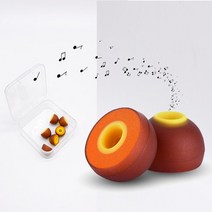 KQTFT 이어 버드 팁 이어팁 교체 용 실리콘 이어폰 케이스 KZ-ES3 KZ DQ6 Zex SKS Foam, [02] 6pcs-m