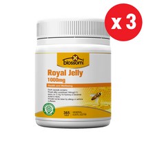 블라썸 헬스 로얄제리 로얄젤리 1000mg 365캡슐 x 3개