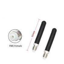 2.4G WIFI GSM GPRS 433MHz FME 여성 인터페이스 직각 안테나 5dbi 이득 무지 향성 접착제 스틱 터미널, 05 433MHz Straight, 05 433MHz Straight