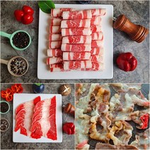 DAK_우삼겹 우삼겹살구이 찌개 불고기용 우삼겹, 1Kg, 두꺼운우삼겹4mm