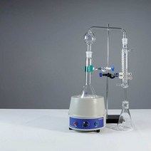 질소 증류장치 과학 실험실 교육용 수증기 응축기, 1000ml 증류장치