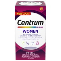 캐나다 내수용 100% 정품 센트룸(Centrum) 90정 250정 대용량 4종 50세이상 여성 / 50세이상 남성 / 성인 여성 / 성인 남성 종합 멀티비타민 캐나다 현지 직배송, 1개