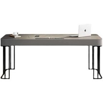 책상 테이블 학생용 독서실 의자 가정용 컴퓨터 서재 라이트 럭셔리 슬레이트 현대 스틸, 1.4m 싱글 데스크 캐비닛 포함, 아니요