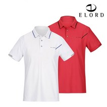 기타브랜드 엘로드 카라 남성 반팔티셔츠 골프상의/골프웨어