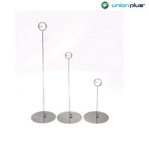 POP집게 원형스텐꽂이 소 1001 80x120mm 2개입 클립메모꽂이 고무꽂이 다용도꽂이 책상메모꽂이 POP꽂이 명합집게 대형메모꽂이 POP집게 압착꽂이 다용도메모꽂이