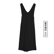 여성 멜빵바지 982# 스키니 9부 쉬폰 멜빵 와이드 팬츠 여 7부점프슈트 칠부다소미얼Z