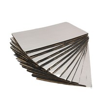 차량용 차음 방음 흠음 단열 재 12pcs 5mmx50x30cm 자동차 사운드 매트 교정 데드너 열 소음 절연 데드닝 매트 후드 폐쇄 셀 폼 유리 섬유 화 매트, 12개 5mmx50cmx30cm