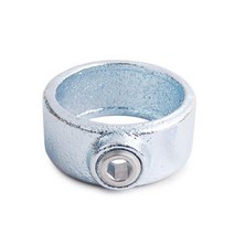 무용접 조립분해 파이프 연결 179 클램프 20A 40A 2개 안전레일 파이프브라켓, 40A 48.3mm 실버