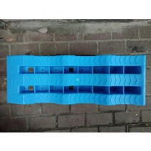 캠핑카제작부품 악세사리 차량 멀티 레벨링 램프 자동차 rv - 고르지 않은지면 및 주차 suv 캐러밴 부품 안정화 캠퍼 트레일러 레벨러 휠 초크, 파란색(하중 4000kgs)