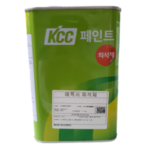 유성페인트 THINNER 신너 신나 희석제 실리콘 실란트 무초산실리콘 KCC정품, 에폭시희석제 0.9L(KCC정품), 1개