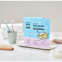 비타스파 바디 레시피 바디필링패드 7p, 210ml, 4개