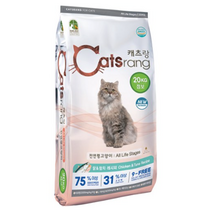 캐츠랑 NEW 전연령 올라이프 고양이 건식사료, 9개, 닭 참치
