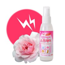 리빙굿 정전기방지 스프레이 로즈향 60ml 6개