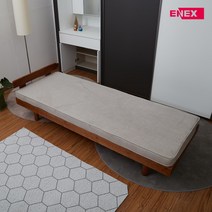 [에넥스]에스코지 마망 원목 아쿠아텍스 데이베드 소파베드+매트_착불, 아카시아