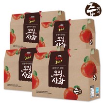 즙쟁이 오직 사과즙 4박스 120포