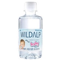 waterlime 와일드알프 베이비워터 먹는샘물 지하암반수 250ml, 7개