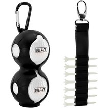 Golf-EZ 골프공 파우치 가방 파우치백 휴대용 홀더 공주머니 여행 골프용품 액세서리, 기본