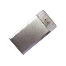 ALIKSO SSD USB3 0 외장 어댑터 케이스 인클로저 (USB 케이블 필요 없음), mSATA SSD TO USB CASE