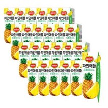 델몬트 파인애플 드링크 190ml x 24팩, 1, 1