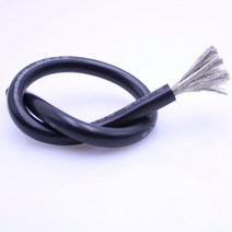 내열성 케이블 배선 소프트 실리콘 와이어 14AWG 15AWG 16AWG 18AWG 20AWG 22AWG 24AWG 26AWG 17AWG 커넥터, 01 Black