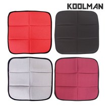 KOOLMAN(쿨맨) 휴대용 3단 접이식 방석매트 (파우치포함), 3단 접이식 방석매트 - 블랙