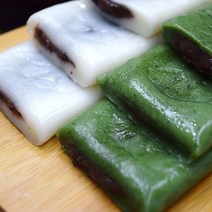 2[이든미] 앙꼬절편/앙금절편/쑥절편/적당한 달콤함 한개씩 적당한 크기 깔끔한 팥소 각 1키로포장, 백 절편1kg