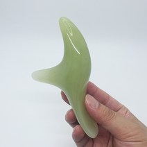 괄사 지압기 마사지기 휴대용 건강 지압 남녀노소 피로회복 경락 도구, 옥빛 괄사지압기