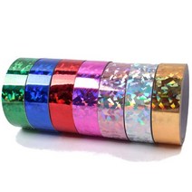 홀로그램 테이프 3cm 10m 은색 홀로그램꾸미기 은색홀로그램 다, 단품